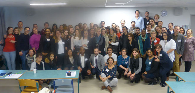 Rencontre internationale étudiante en anesthésie : étudiants et formateurs Belges et Français