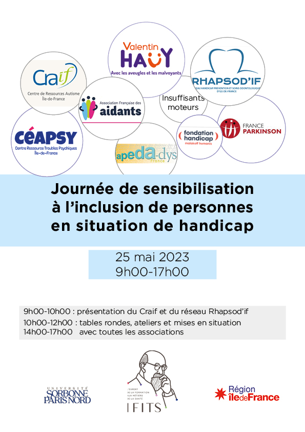 affiche journée handicap Ifits mai 2023