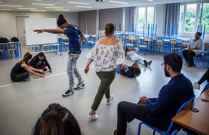 atelier théâtre : étudiants