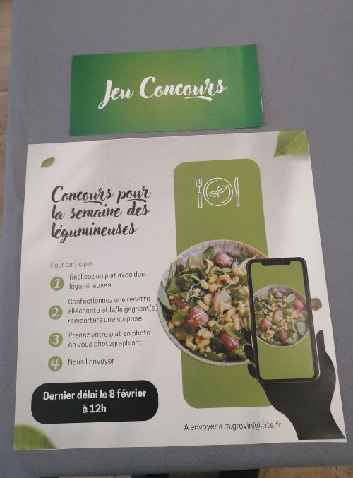 Jeu concours recette