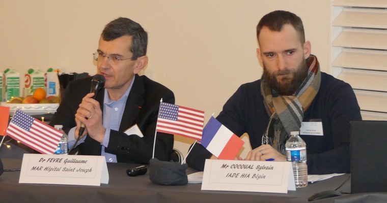 Dr Guillaume Fèvre et Sylvain Cocoual