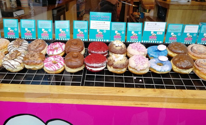 Donuts dans une boutique de Cork