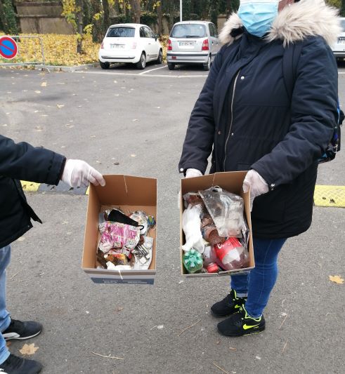 ramassage des déchets élèves