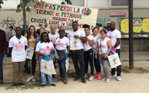 l'équipe Ifits au tournoi de pétanque