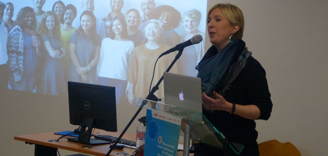 Rencontre internationale étudiante en anesthésie : présentation par Audrey Dedonder