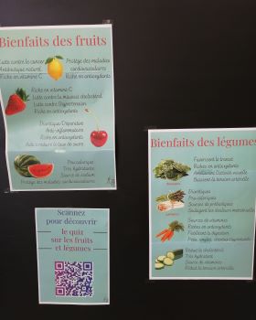 Exposition fruits et légumes frais Ifits