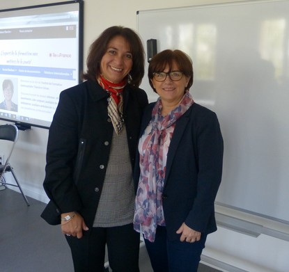 Laura Bertolotto Navarrete et Christine Marchal