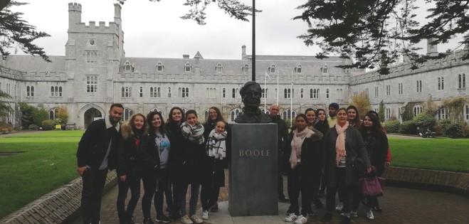 Etudiants de l'IFITS - campus de Cork