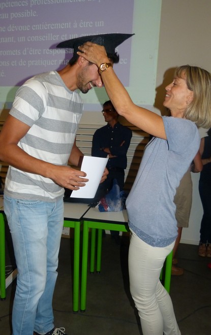 Remise officielle du diplôme